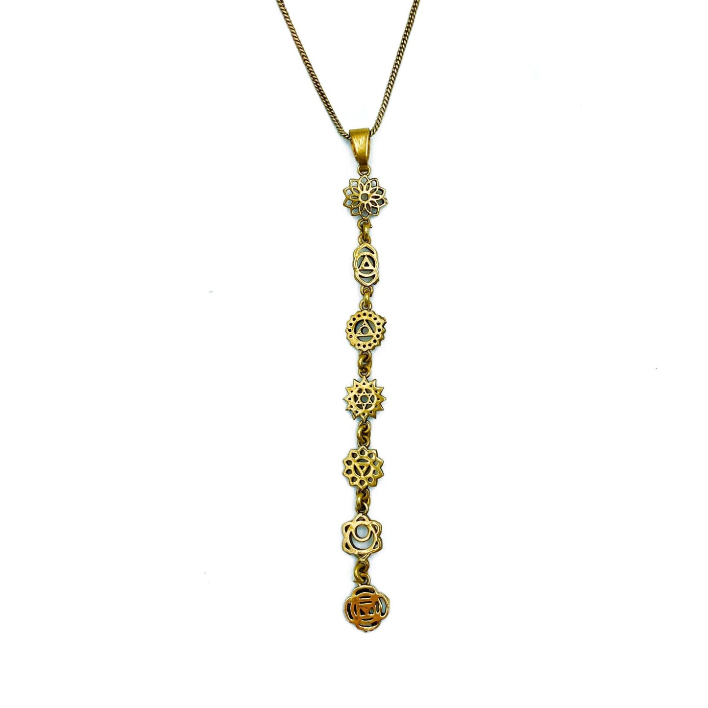 ČakraShakti चक्रशक्ति - náhrdelník s čakrami malý