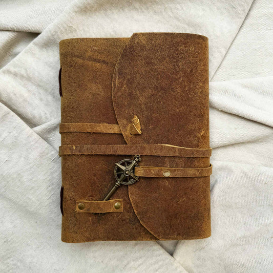 Asthāna अस्थान - leather diary (large)