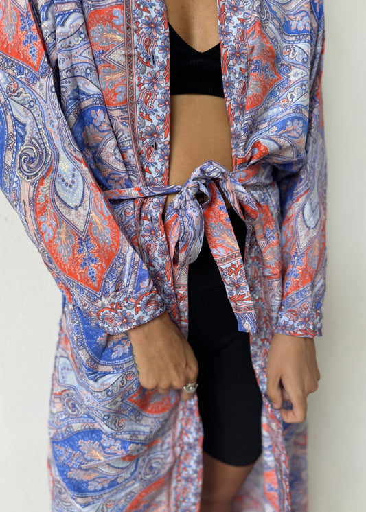 Dlouhé kimono Satra