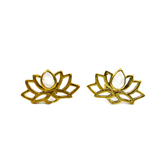 Abhrapuṣpa āgneya अभ्रपुष्प - earrings