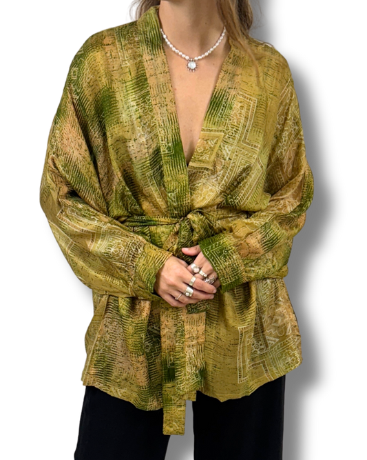 Hedvabne Kimono Reina
