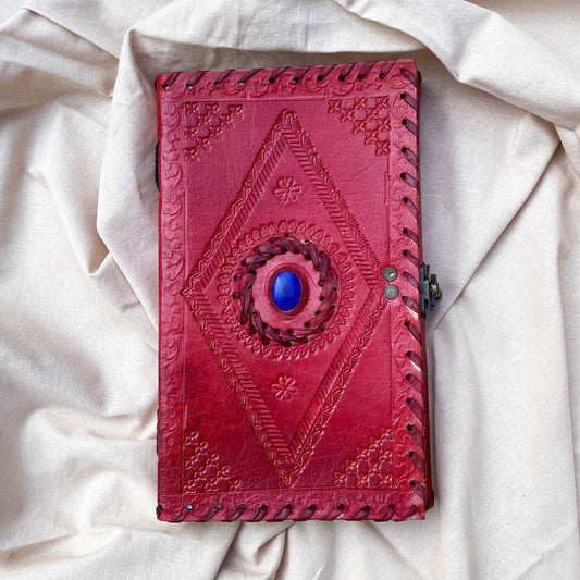 Dhārā धारा - kožený zápisník (velký) - Ashariya