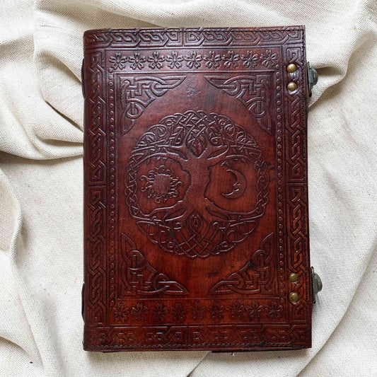 Chamatkara चमत्का - kožený zápisník (MAX) - Ashariya
